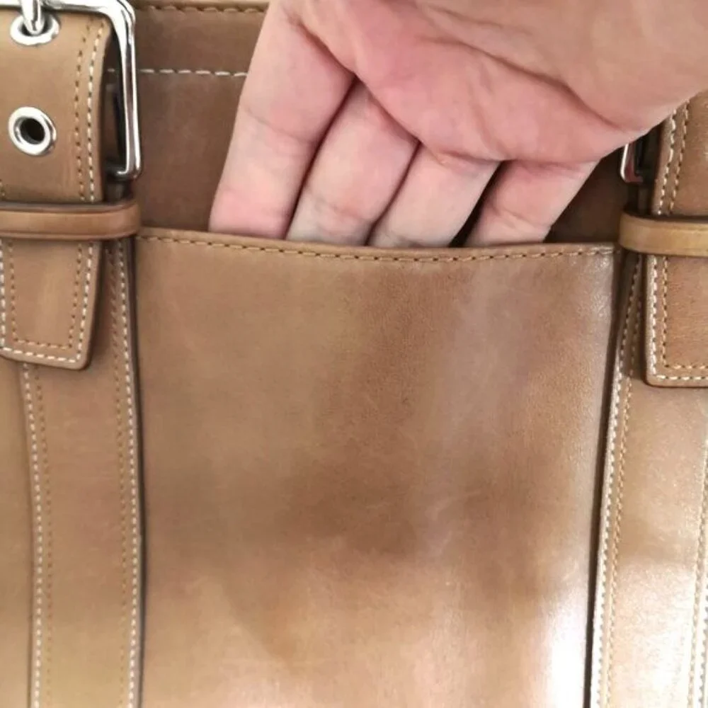 Like‎ New Vintage Coach Hampton Leather Bag